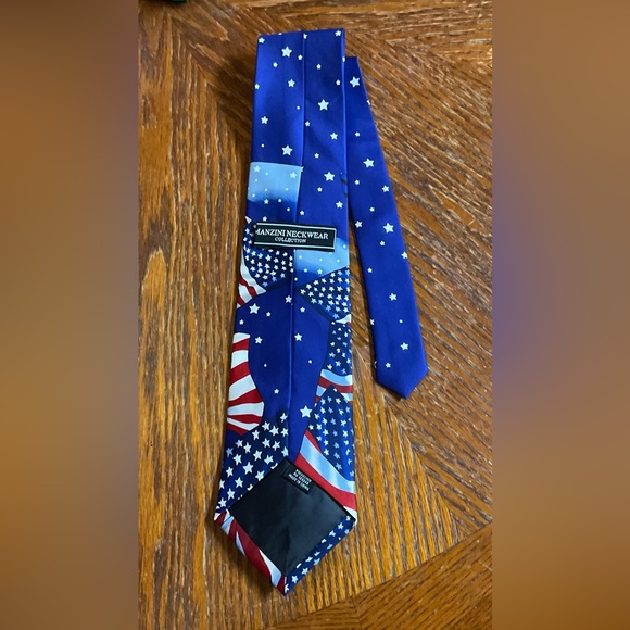 🇺🇸🦅Patriotic American Flag & Eagle Men’s Necktie! - Picture 12 of 15